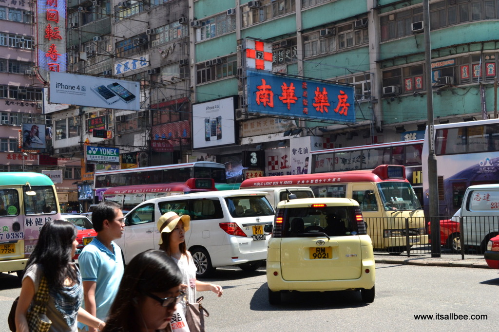 Hong Kong - Kowloon shopping district