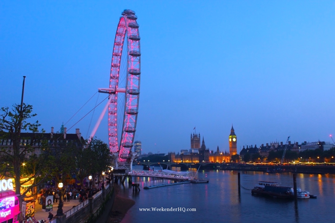 London Eye and Big Ben London