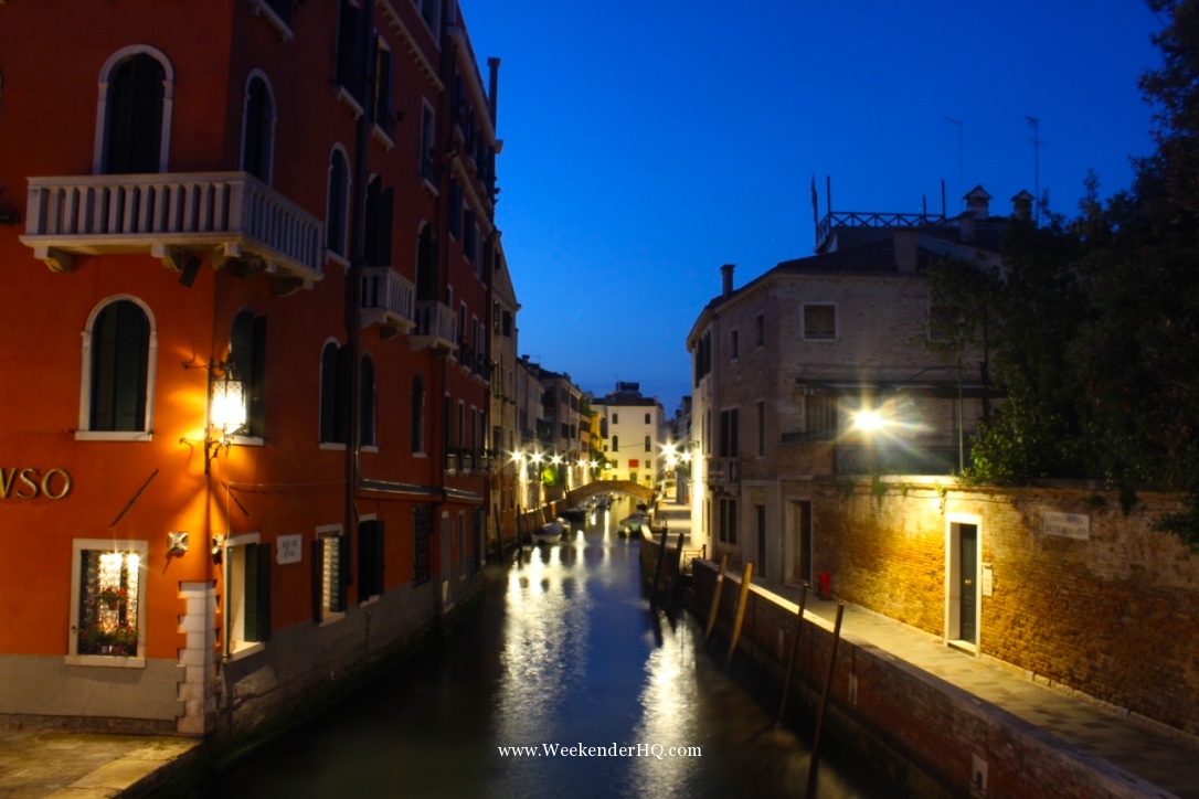 Nightfall in Venice